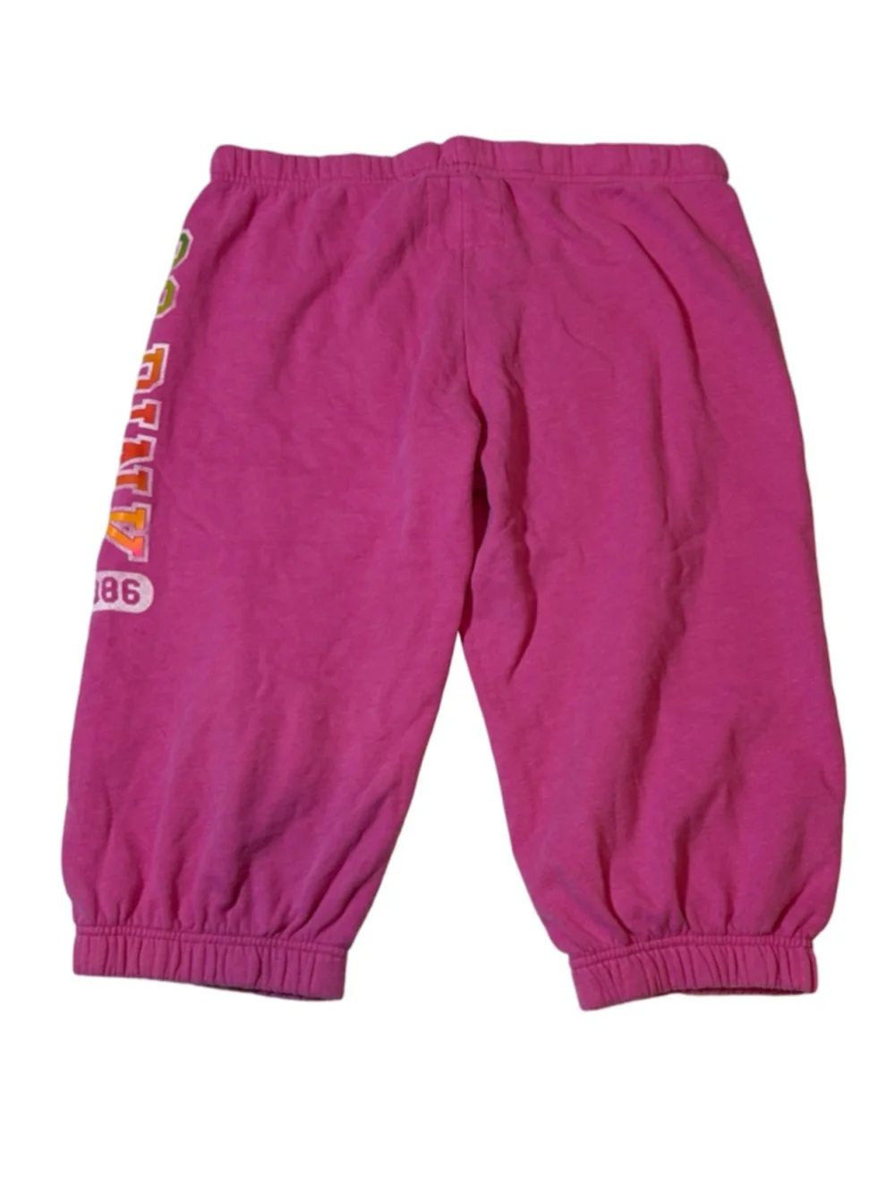 Victoria Secret PINK Sweatpants Y2K Pink Graphic Logo Cozy Lounge - Picture 6 of 10